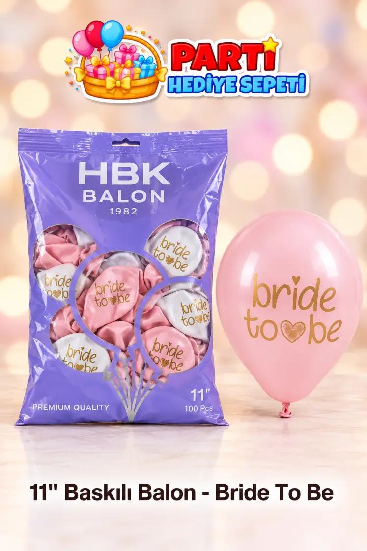 11" Baskılı Balon - Bride To Be