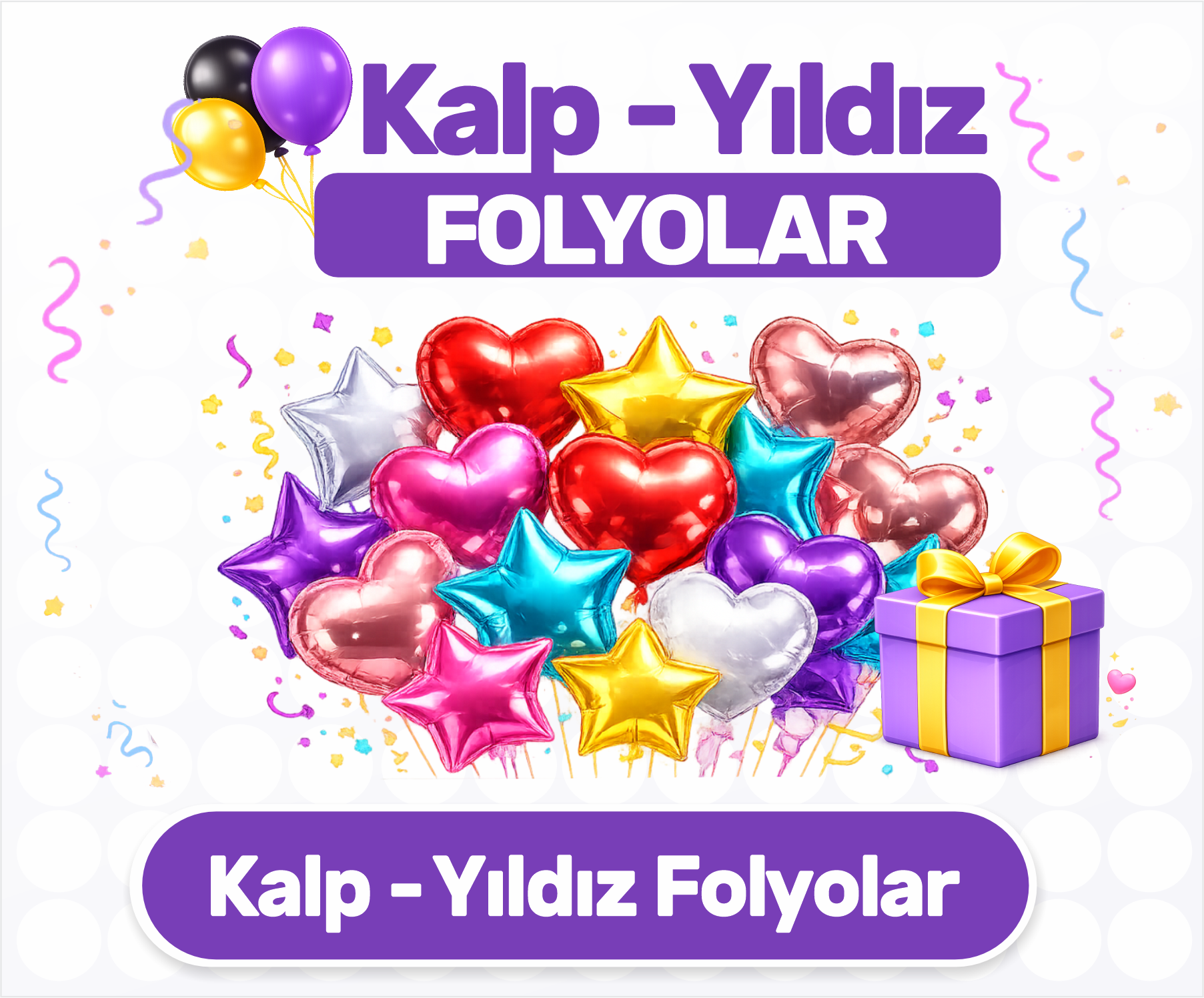 Kalp ve Yıldız Folyolar