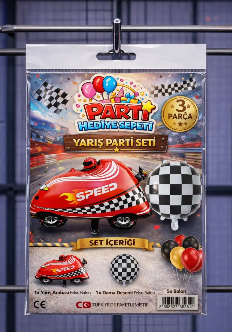 Speed Yarış Mini Parti Seti toptan parti malzemesi