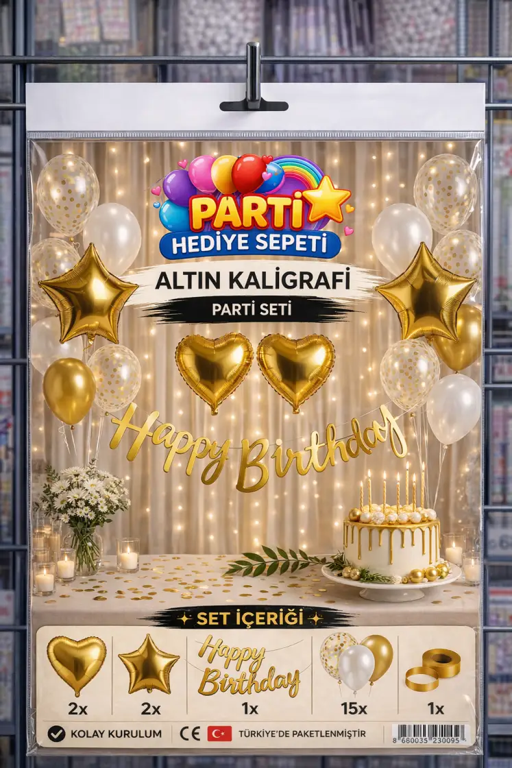 Altın Kaligrafi Parti Seti toptan parti malzemesi
