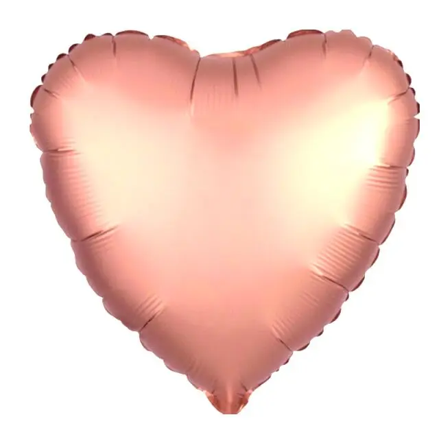 RoseGold Kalp Folyo toptan parti malzemesi