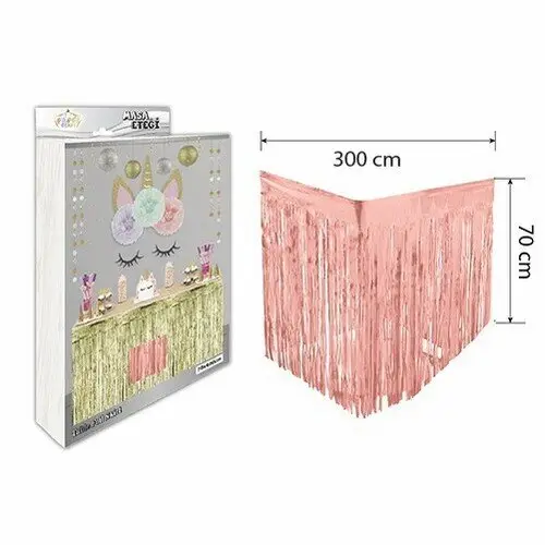 MASA ETEĞİ ROSE 300*70 CM toptan parti malzemesi