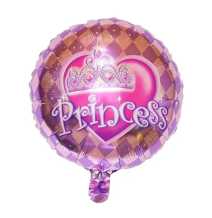 Yuvarlak Princess Folyo toptan parti malzemesi