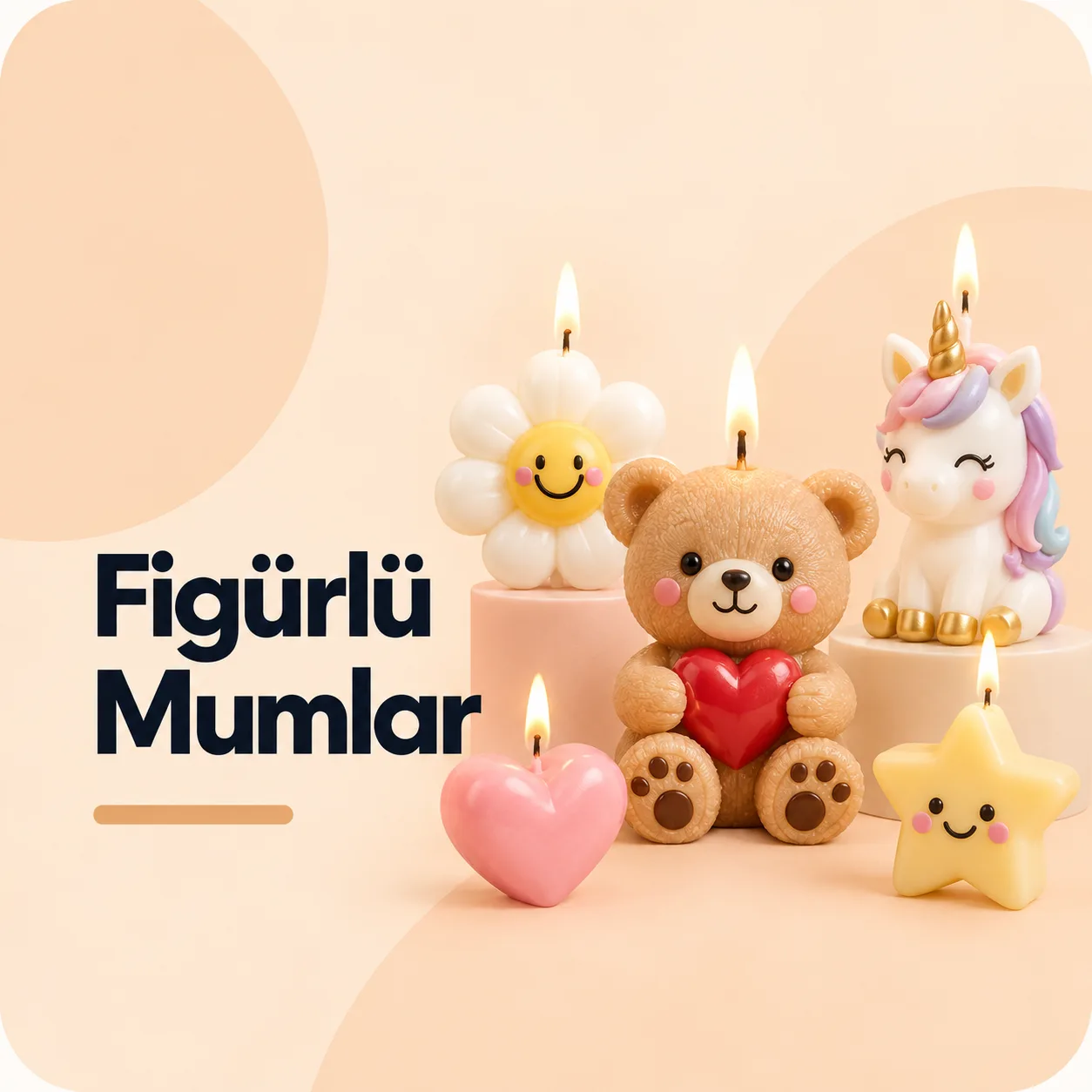 Figürlü Mumlar