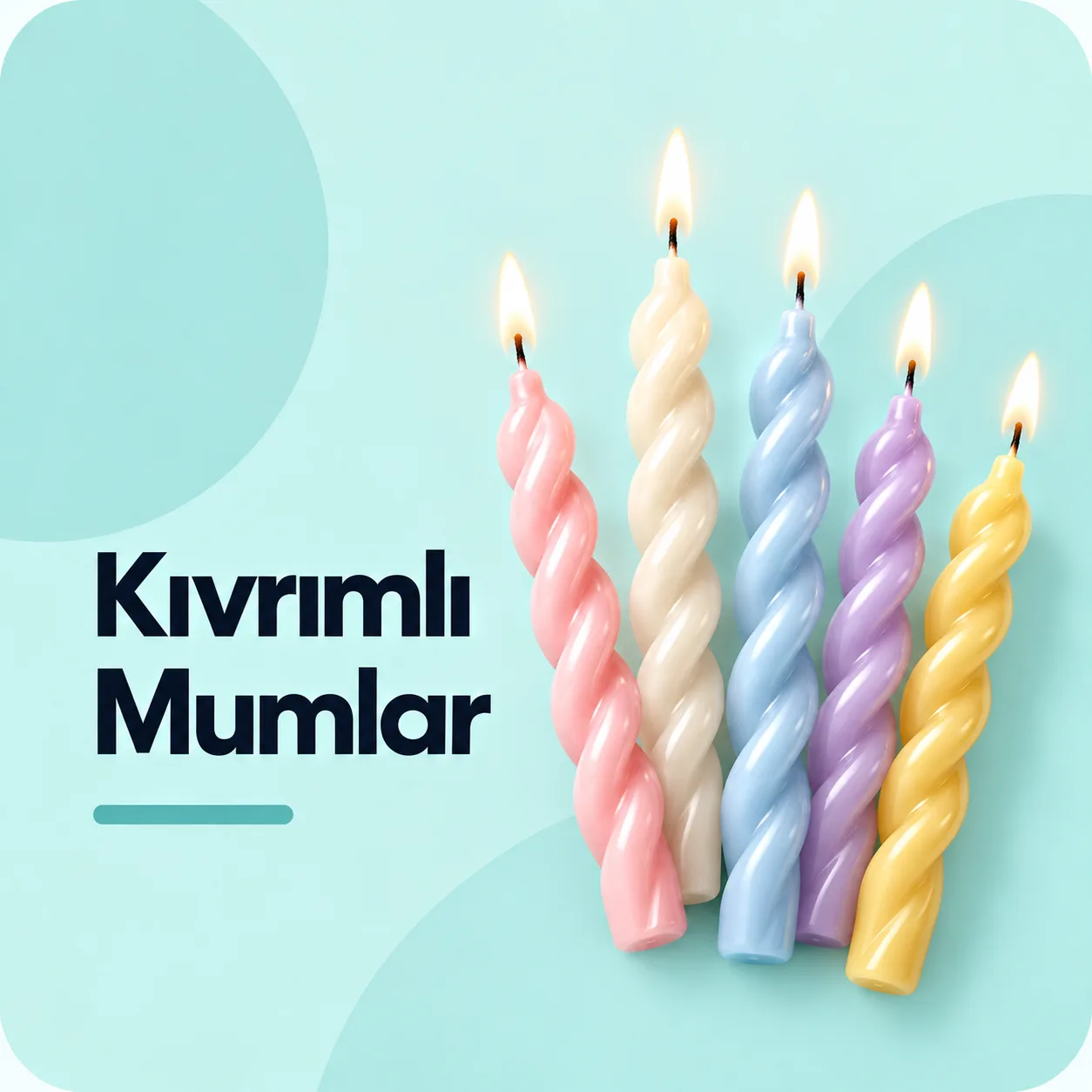 Kıvrımlı Mumlar
