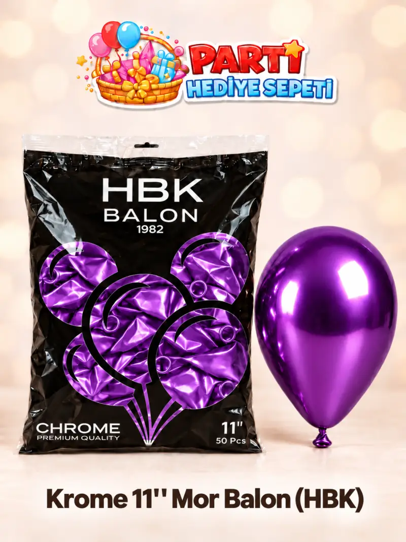Krome 11" Mor Balon (HBK)