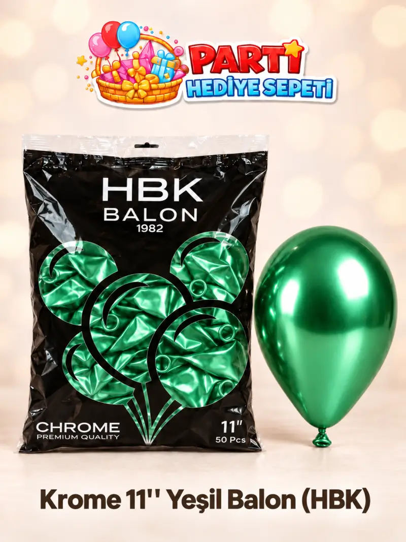 Krome 11" Yeşil Balon (HBK)