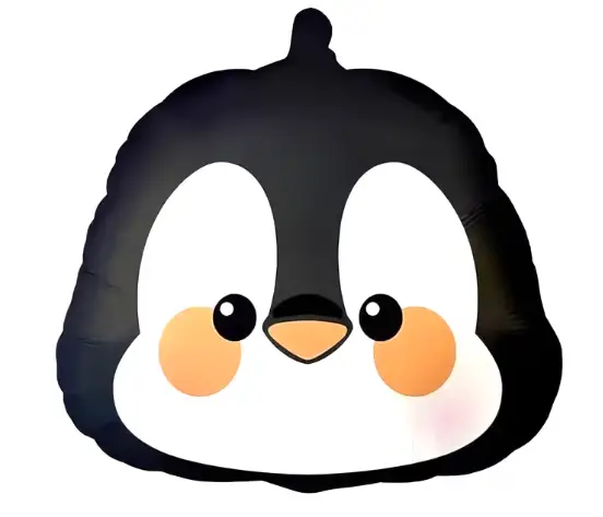 Penguen Kafa Folyo - Toptan Parti Malzemesi