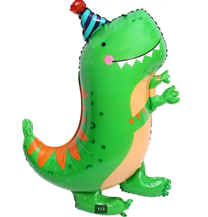 Gülen Dinazor Folyo - Toptan Parti Malzemesi