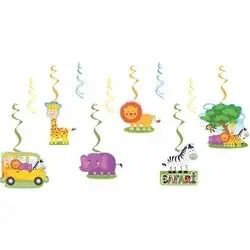 6'LI TAVAN SÜS SAFARİ - Toptan Parti Malzemesi