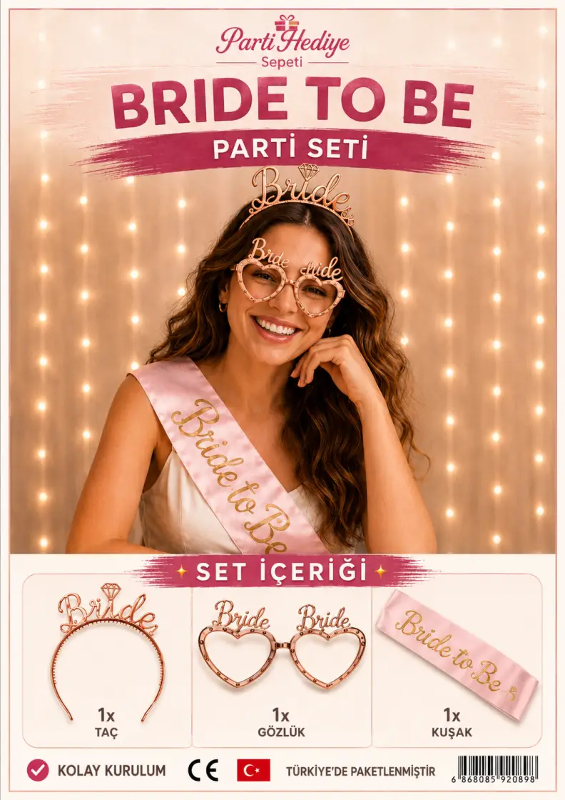 Bride To Be Mini Set - Toptan Parti Malzemesi