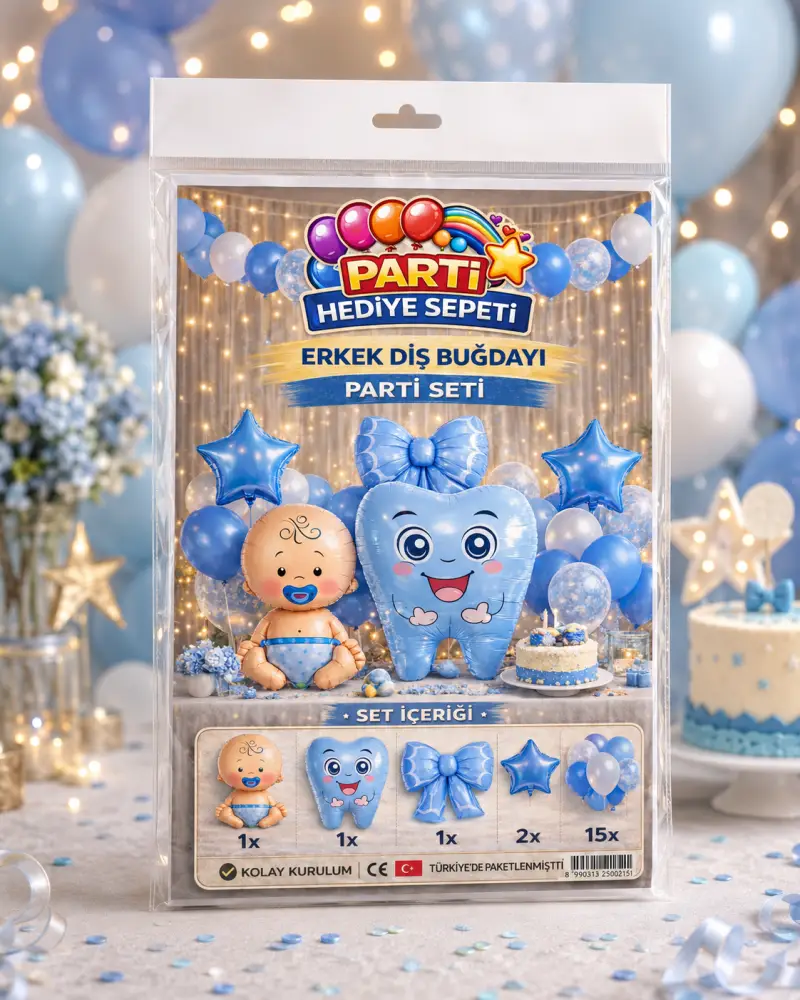 Erkek Diş Buğdayı Parti Seti - Toptan Parti Malzemesi