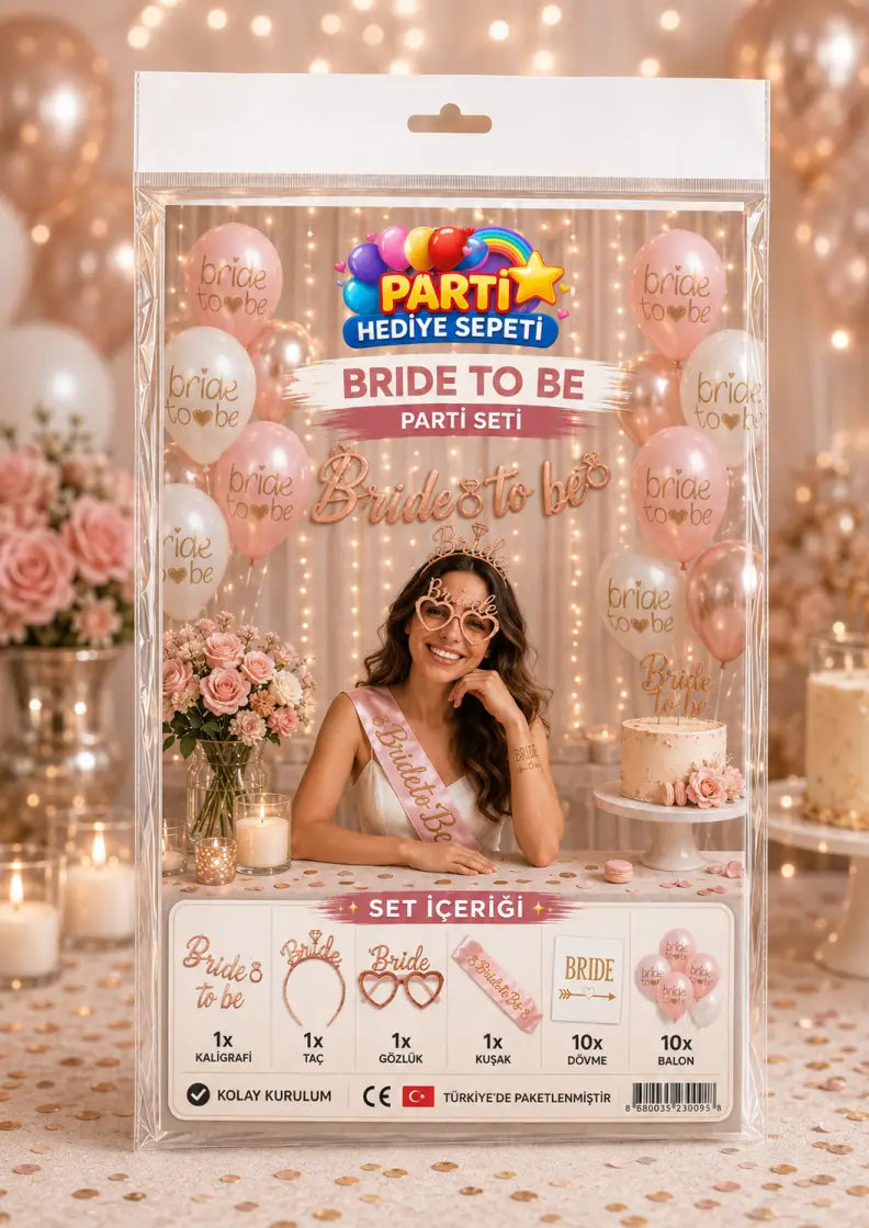 Bride To Be SET02 - Toptan Parti Malzemesi