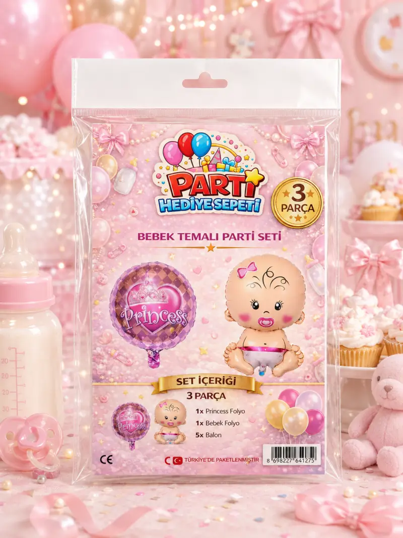 Bebek Temalı Mini Parti Seti
