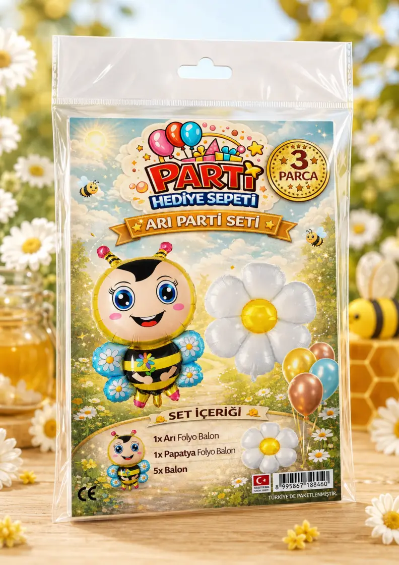 Arı Maya Mini Parti Seti toptan parti malzemesi