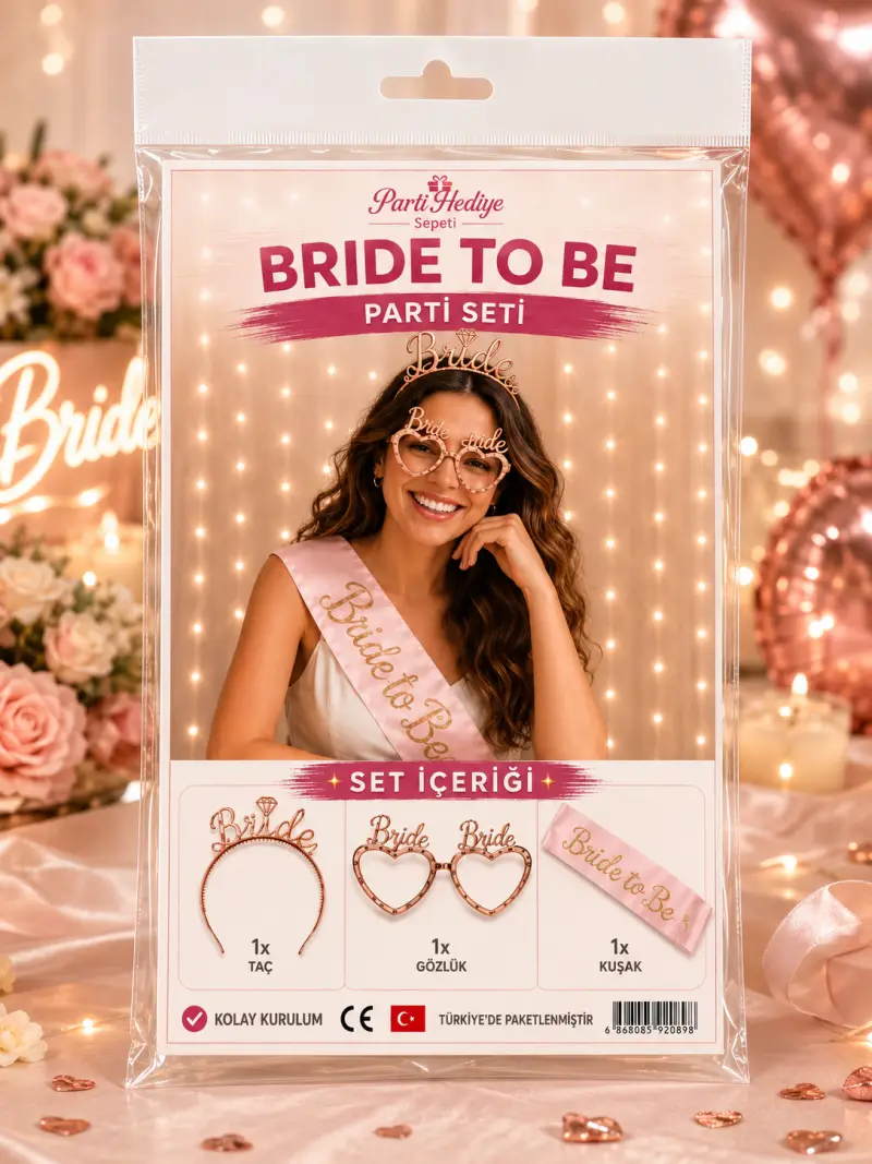 Bride To Be Mini Set - Toptan Parti Malzemesi