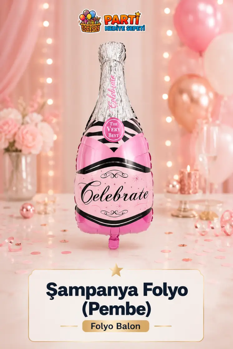 Bride Celebrate Şampanya Folyo