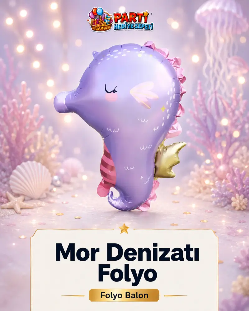 Mor Deniz Atı Folyo