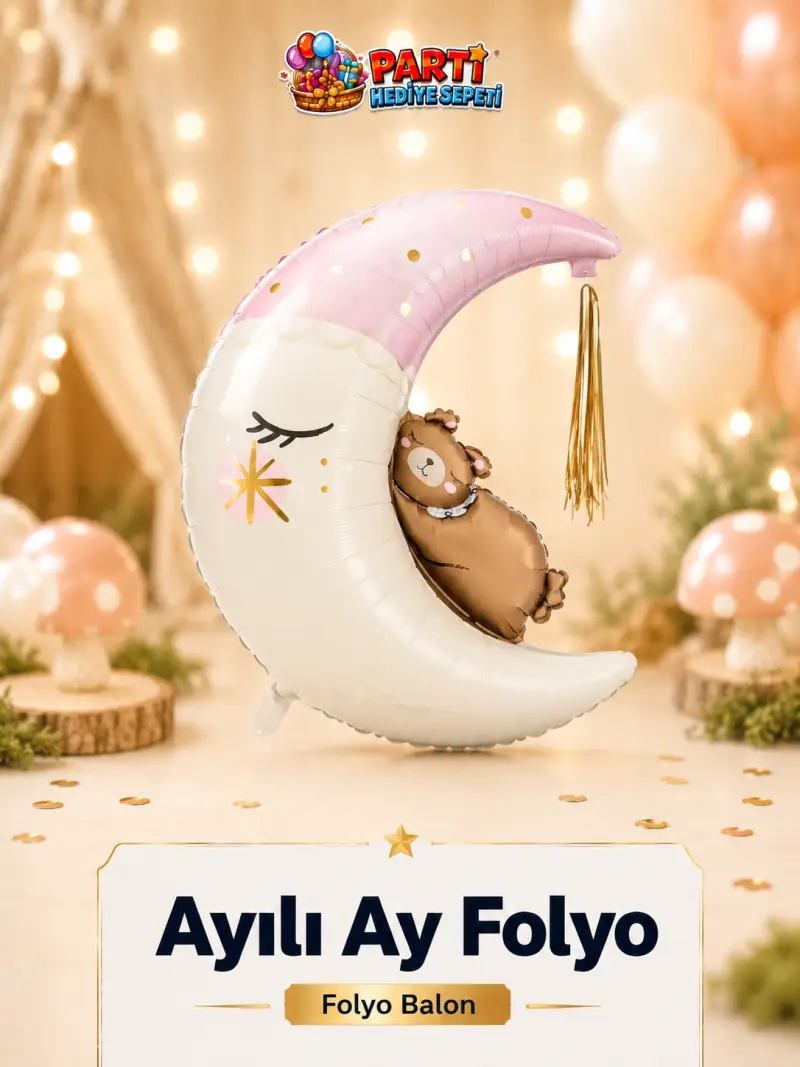 Ayılı Ay Folyo
