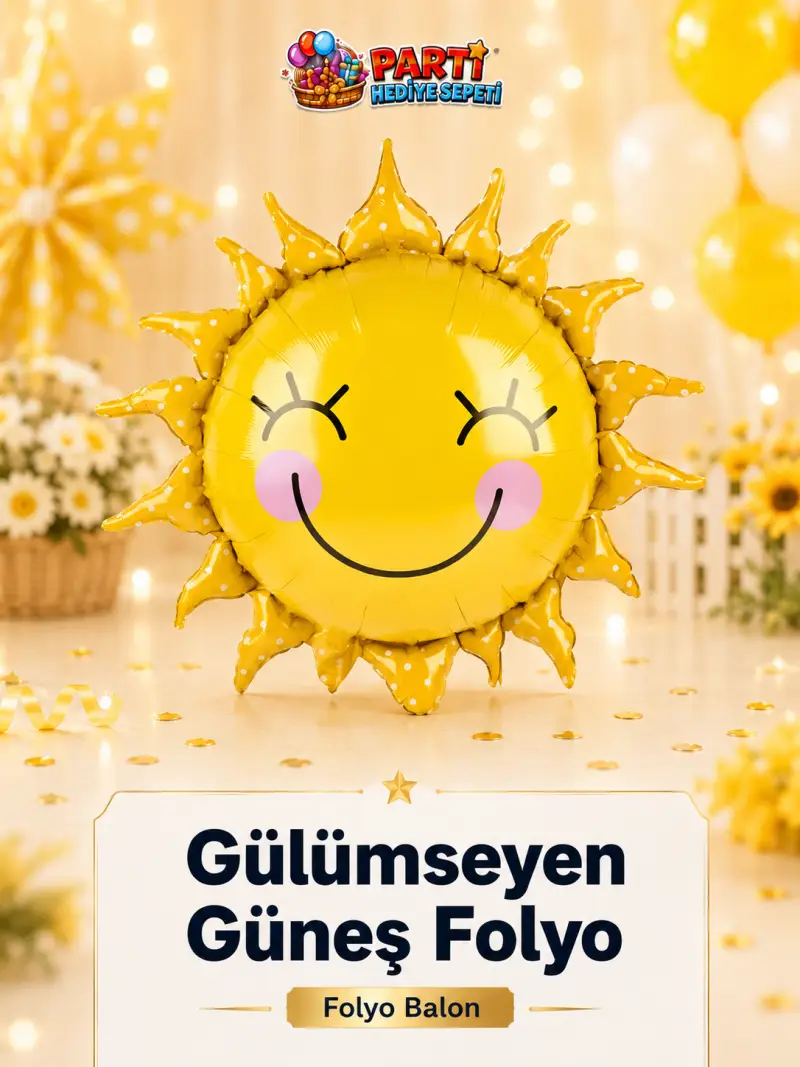 Gülümseyen Güneş Folyo