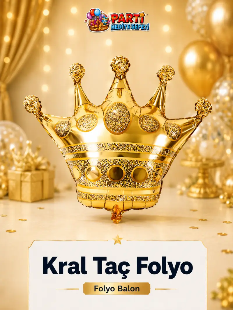 Kral Taç Folyo - Toptan Parti Malzemesi