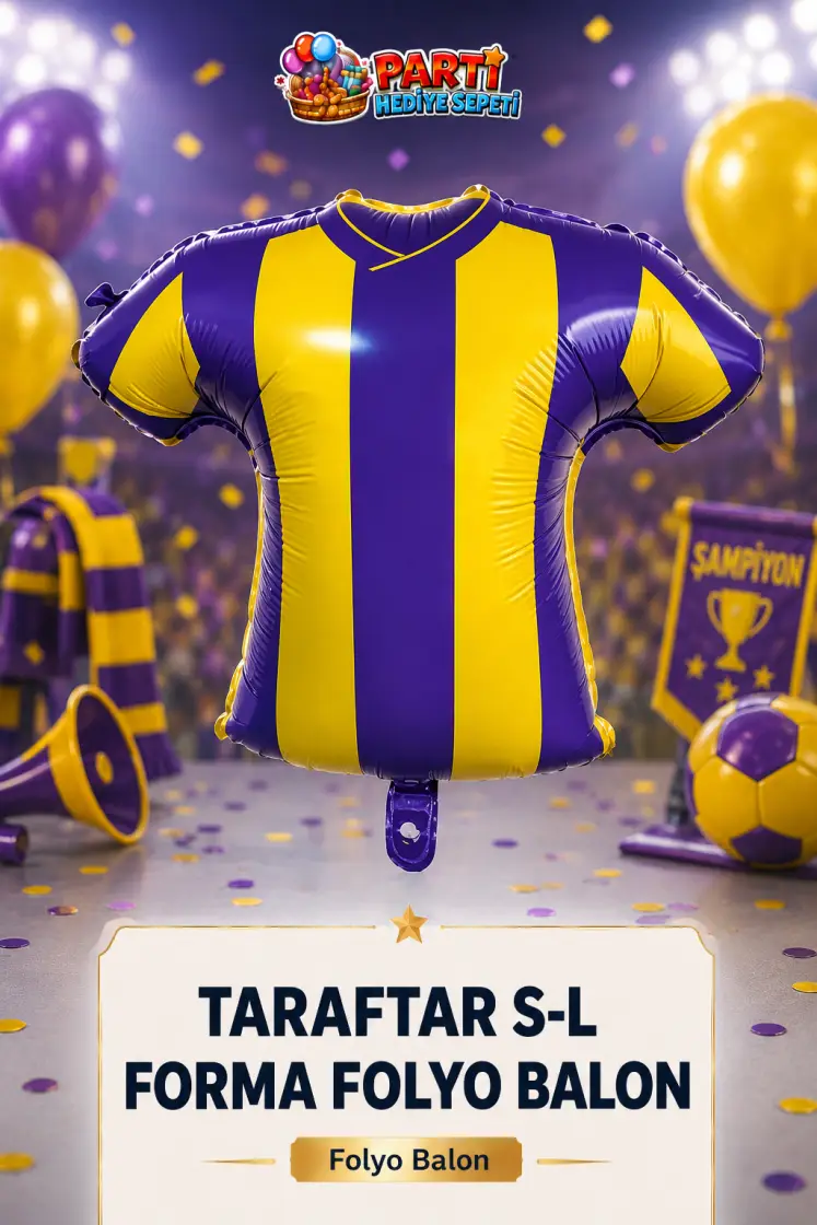 TARAFTAR S-L FORMA FOLYO BALON