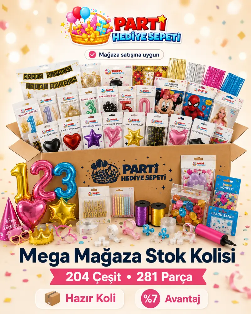 Pro Mağaza Stok Paketi toptan parti malzemesi