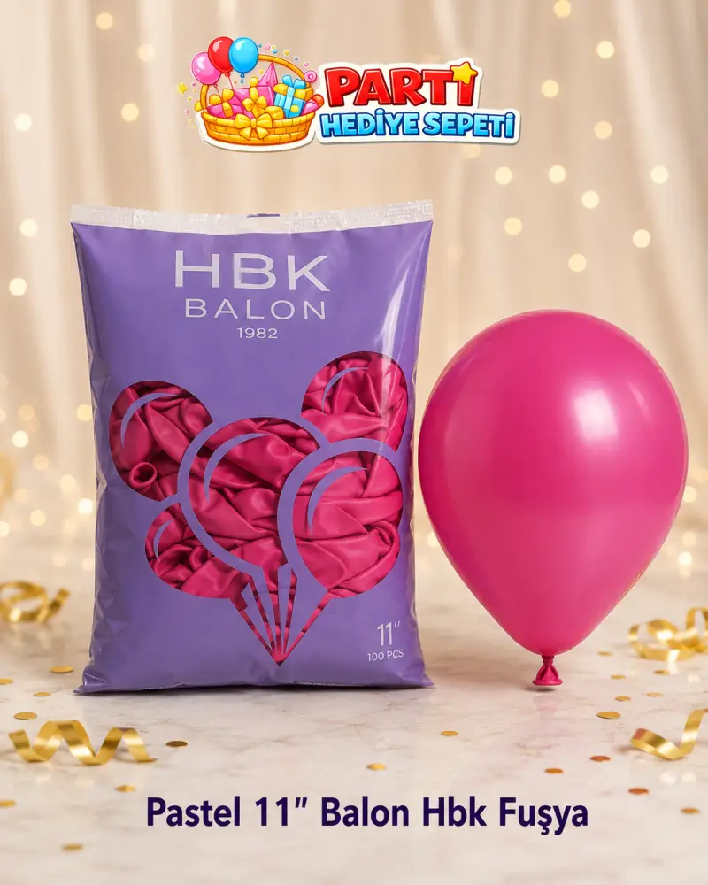 Pastel 11" Fuşya Balon (HBK)