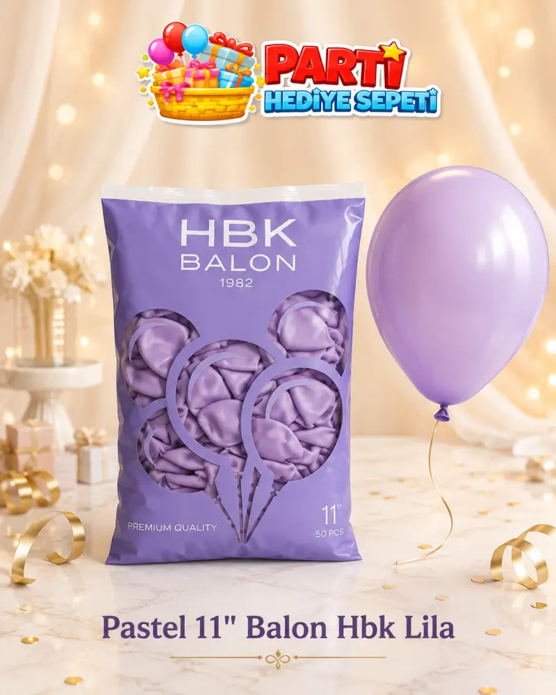 Pastel 11" Lila Balon (HBK)