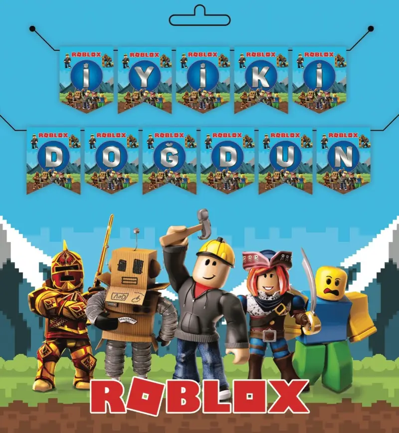 YAZI ZARF BANNER ROBLOX - Toptan Parti Malzemesi
